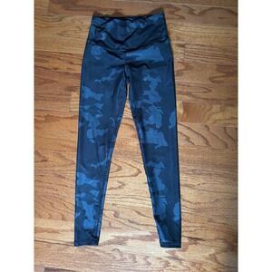 Prana Black Camo Leggings Size XS